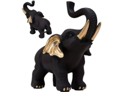 Estatuetas E Figuras De Elefante Preto | Estatueta De Elefante Para
