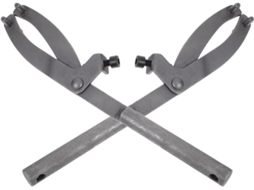Conjunto De 2 Ferramentas Para Segurar A Embreagem Da Motocicleta Com Chave De Cubo De Aço Ajustável.