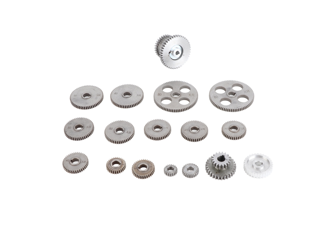 Laxiscreed Máquina De Corte Com Kit De Engrenagens Para Torno Em Ferro Cinzento Ht250
