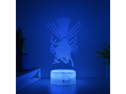 Luminria Noturna 3d Criativa Com Pintura De Luz, Decorao Em Formato De Figura, Enfeite Para Crianas, Presente Ideal Para Crian Aquaforge