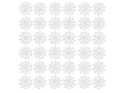 100 Peças de Decorações de Teia de Aranha de Halloween para Decoração de Halloween ALLINLESS