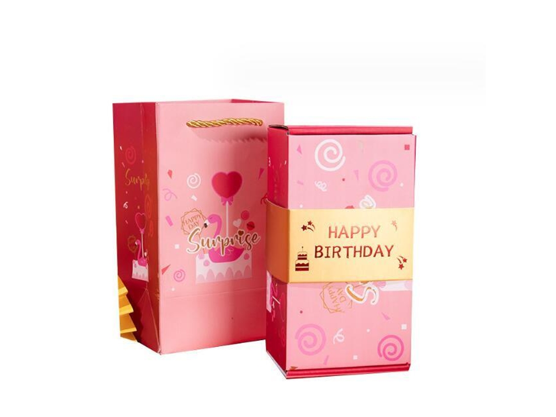 Romance Saltitante Presentask Rosa Feliz Aquaforge