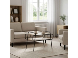 Vidaxl Mesa De Centro Carvalho Sonoma 70 X 50 X 51 Cm