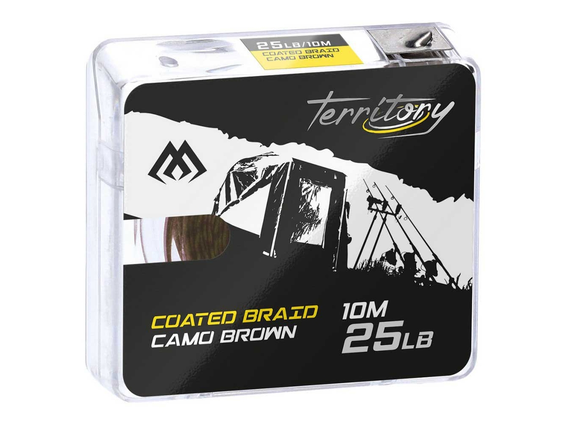 Linha Trançada Coated 10 M Castanho 25 Lbsmikado