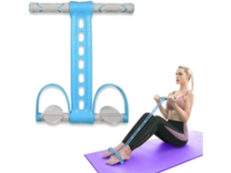 Faixa de Resistência AQUAFORGE com pedal multiuso para Abdominais, Pernas e Braços