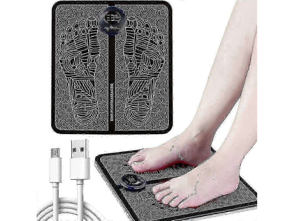Massageador De Pés Ems Elétrico Almofada Estimulador Músculos Tapete Massagem
