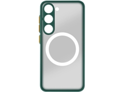 Lurelia Capa Magsafe Para Samsung Galaxy S23 Bordas Elevadas Verde
