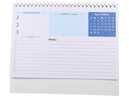 Calendário De Mesa Pequeno E Resistente, Em Papel, Com Cores Que Não