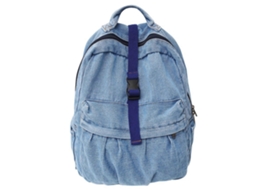 Mochila Escolar Feminina Moderna, Cor Sólida, Para Laptop, Ideal Para Adolescentes E Meninas, Perfeita Para Viagens. Cor Azul Claro.