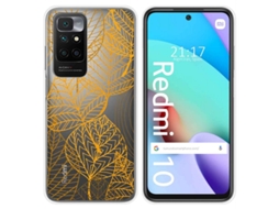 Capa Xiaomi Redmi 10 TUMUNDOSMARTPHONE Desenhos Transparente Multicor