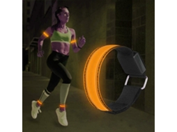 BRAZALETES Luminosos Usb para Corrida S/MARCA