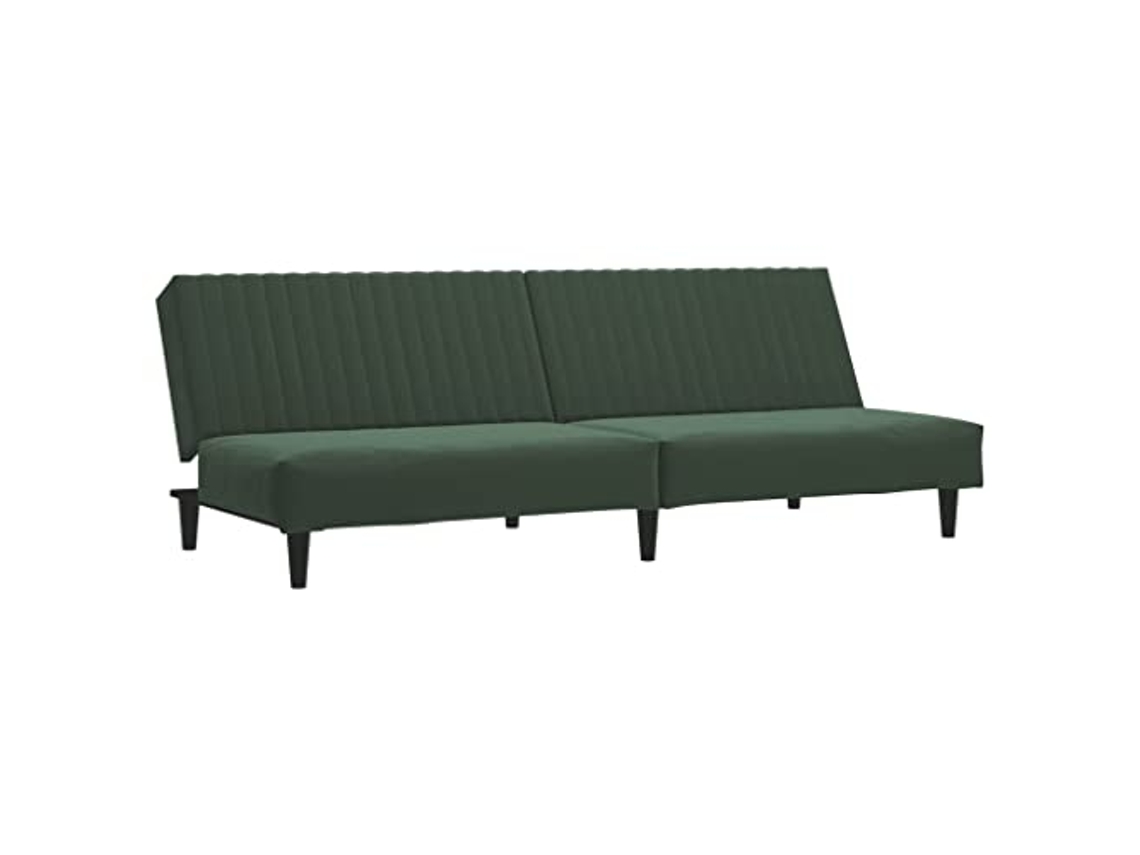 Sofa Bed, Sofa Beds Vidaxl Verde Veludo (n/a)