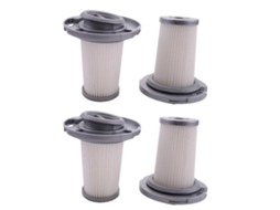 Conjunto de 4 Filtros Hepa para o Modelo Zr009005 do Aspirador de Pó Sem Fio X, Force Flex 8.60 BRILVIBERA (peças de Reposição)
