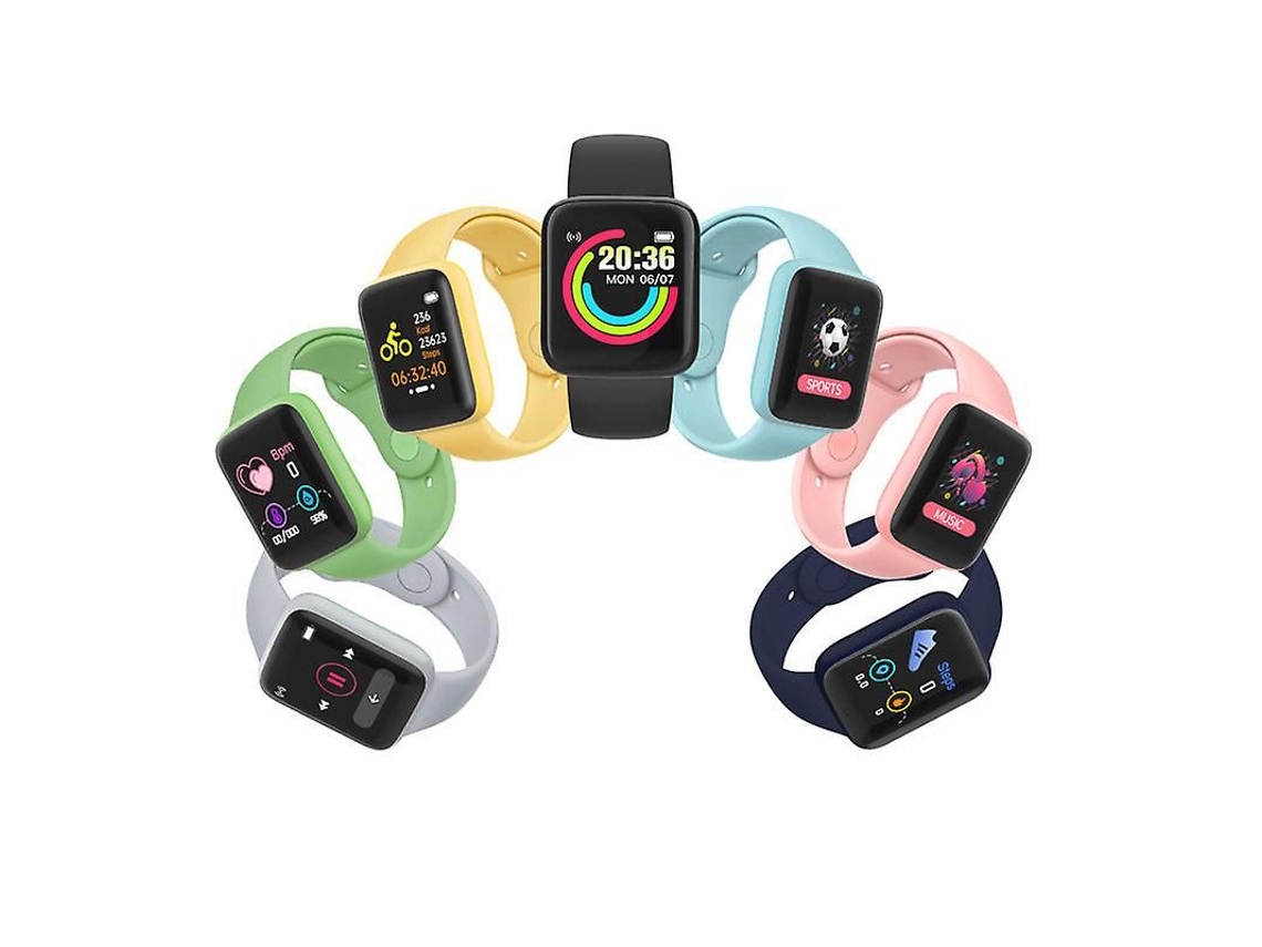 Pulseira Inteligente Frequência Cardíaca Pressão Arterial Multifuncional Bluetooth Watch