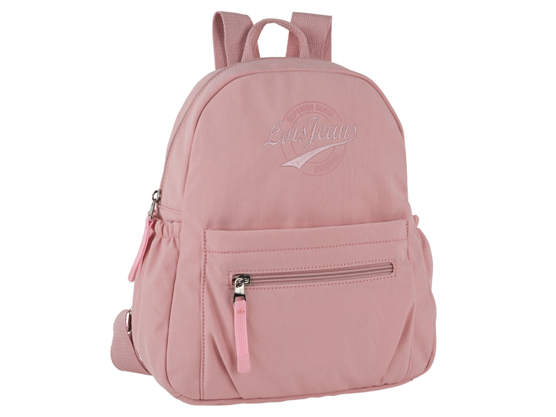 Mochila Feminina LOIS Pyramid Rosa