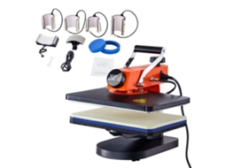 Conjunto De Máquina De Transferência Térmica 8 Em 1 Para Sublimar Camisetas, Canecas E Bonés Tekmaquinas