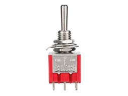 Interruptor Mini Toggle 3p2t 9 Pinos 3 Posições