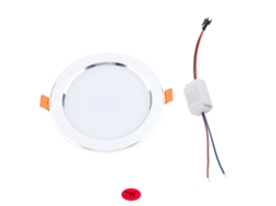 Lâmpada de Painel Led 7w Embutido no Teto com Sensor de Movimento AC85 265v