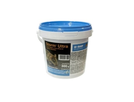 BASF Raticida Storm Ultra Cebo En Óvulos 5G Flocoumafen 0 0025% Bote 300 Gr