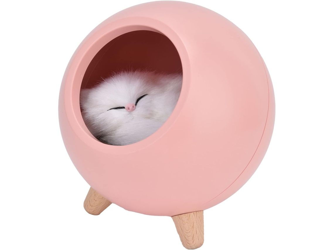 Luminária Noturna De Led Em Formato Casinha Animal Estimação Abajur