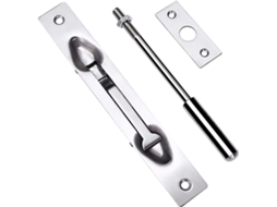 1 Peça De Trava Segurança Cilíndrica Aço Inoxidável Reforçada Para Porta, Para Maior Segurança E Privacidade 20cm