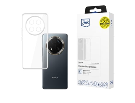 Capa Transparente 3mk Para Honor Magic7 Lite Com Proteção Anti-riscos