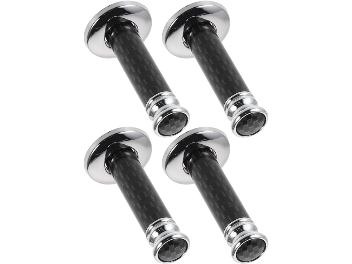 Conjunto De 4 Pinos Puxador Maçaneta Porta Automotiva Universal Em Liga Metálica Callaron, Para Substituição Interna