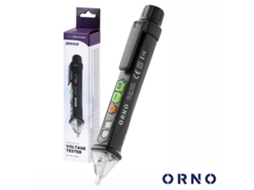 Detetor Tensão S/ Contato C/ Lanterna Led Ac/dc 1000v ORNO