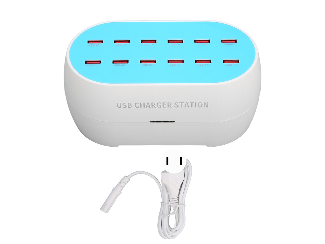 Estação de Carregamento Usb LAXISCREED 12 Portas 120w