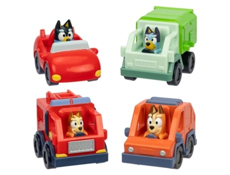Mini veículos de corrida Bluey Moose brinquedo colecionável 18066 Moosep25pn