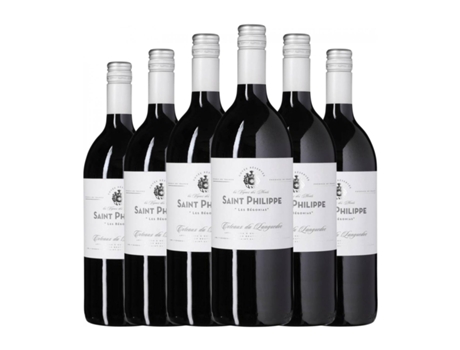 Vinho LES VIGNERONS DE ST SATURNIN Les Vignerons de St Saturnin. Saint Philippe les Bégonias Coteaux du Languedoc (1 L - 6 Unidades)