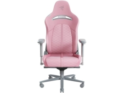 Cadeira Gaming Razer Enki (Até 136 kg - Elevador a Gás Classe 4 - Rosa)