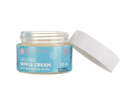 Creme para mamilos orgânico Momcare com hamamélis orgânico 30ml