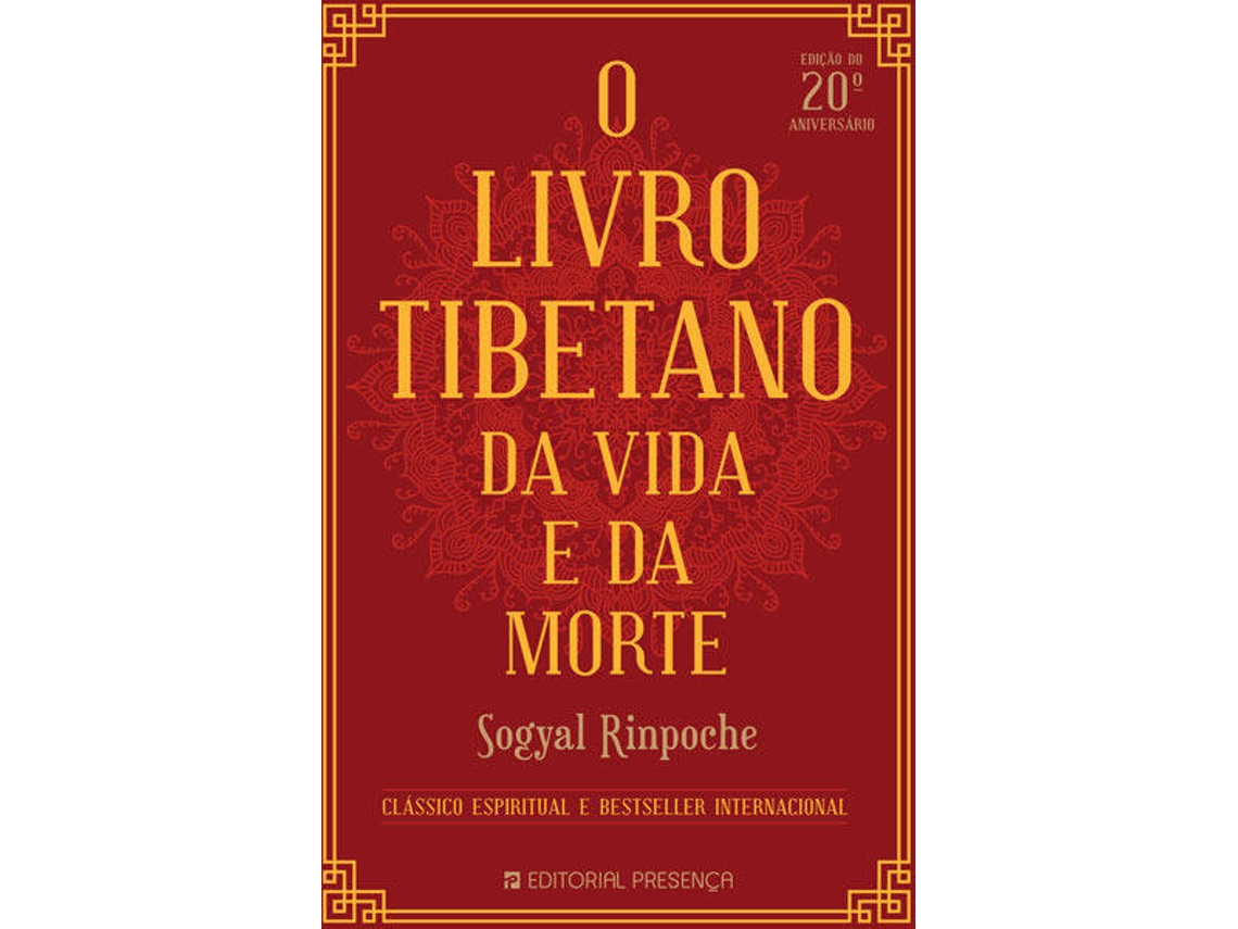 Livro O Livro Tibetano da Vida e da Morte de Sogyal Rinpoche (Português)