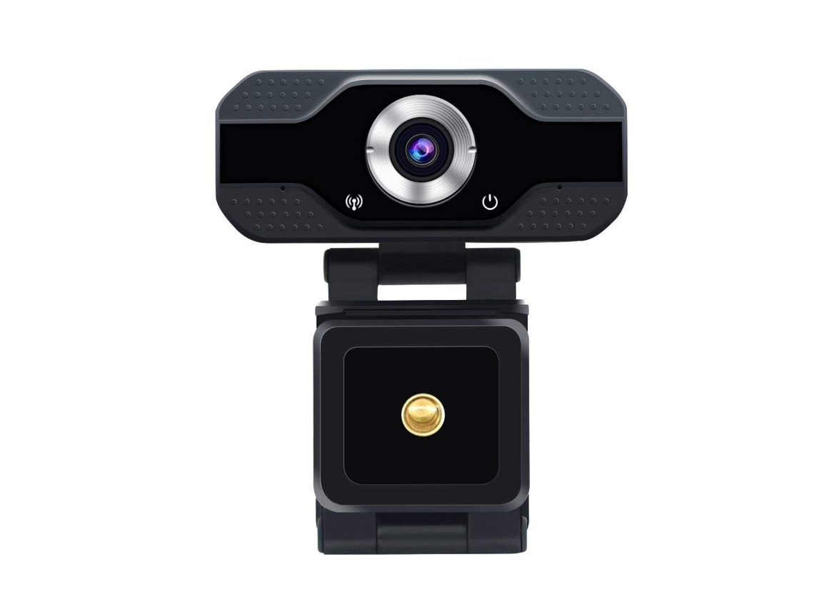 Webcam Hd 1080P Usb 2.0 Hd com Microfone para Pc Preto CHRONUS