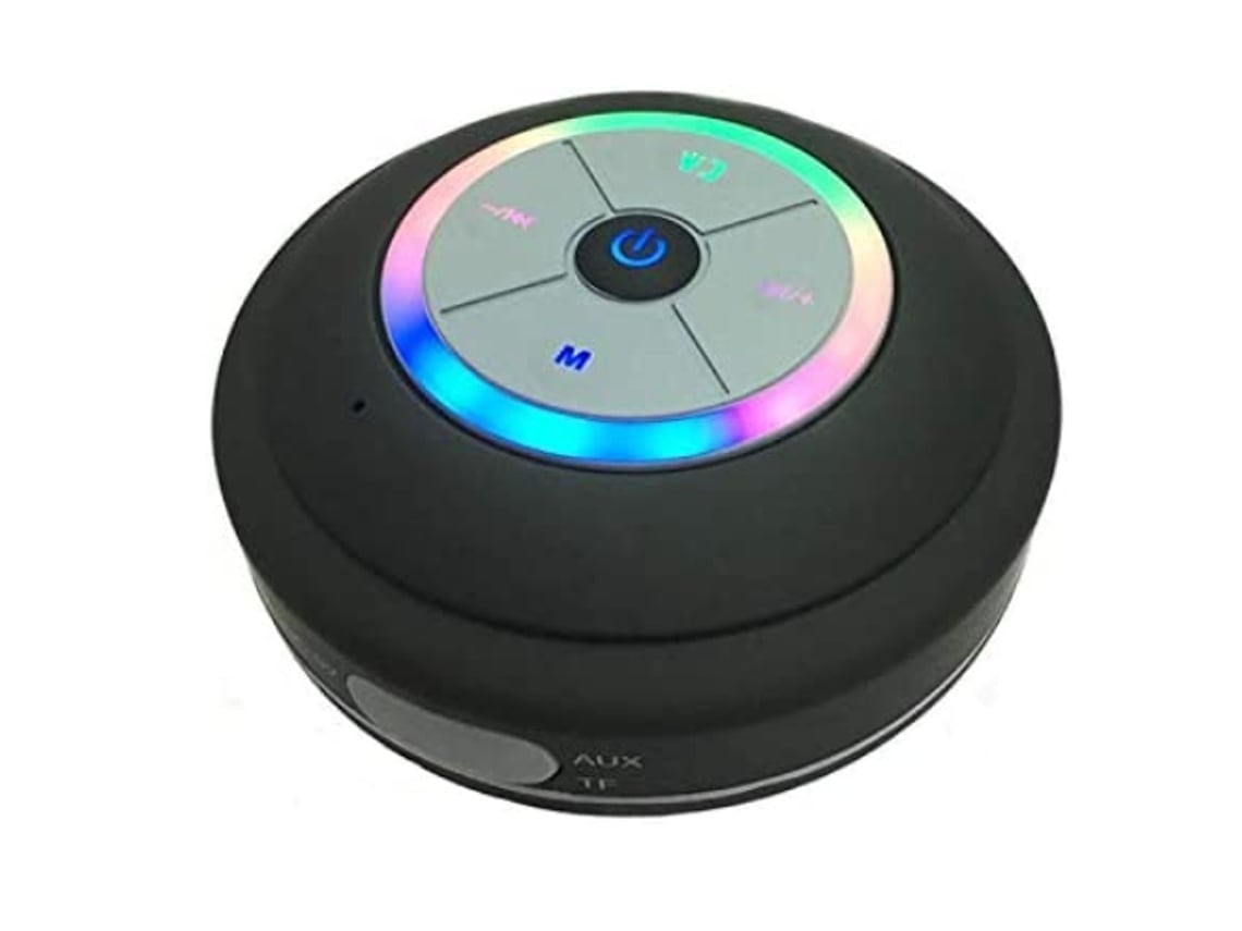 Coluna Orysin Led Bluetooth Para Chuveiro