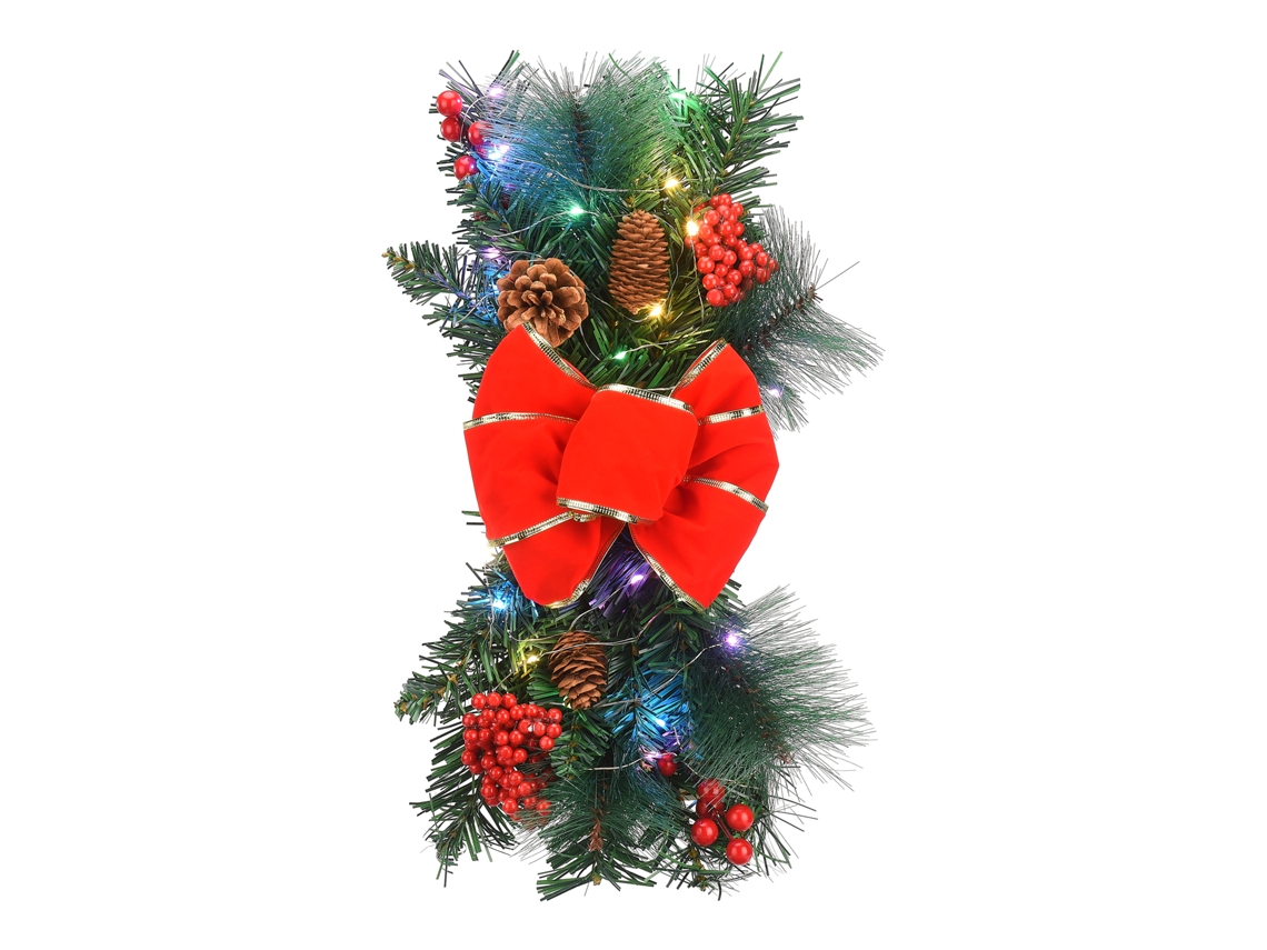 Guirlanda De Escada Natalina Laxiscreed Com Bateria Para Uma Decoração Festiva E Elegante