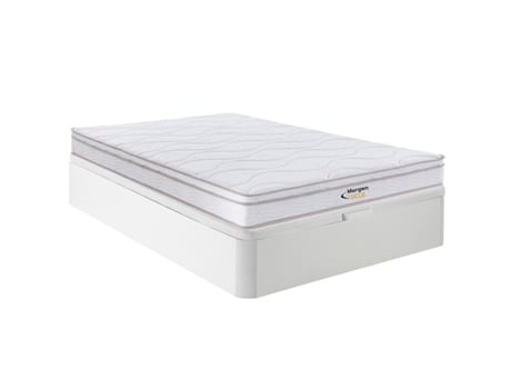 Sommier Cofre Wolkentanz MORGENGOLD Tecido Branco (160x200cm)