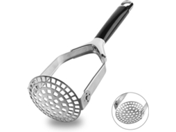 Amassador de Batatas Resistente em Aço Inoxidável, Utensílio Cozinha Dobrável Que Também Funciona como Moedor Alimentos/ralador Batatas, Per AQUAFORGE