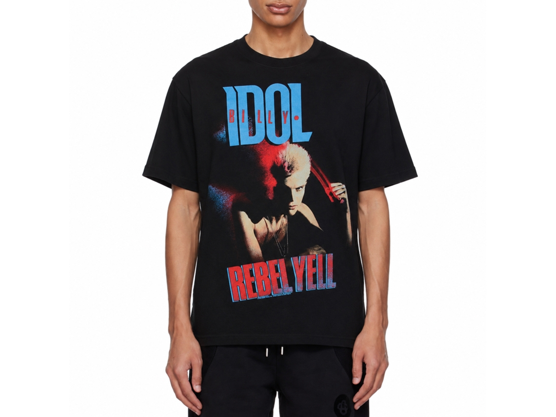 Billy Idol Rebel Yell Cover T-shirt Unisex Adults Size:s