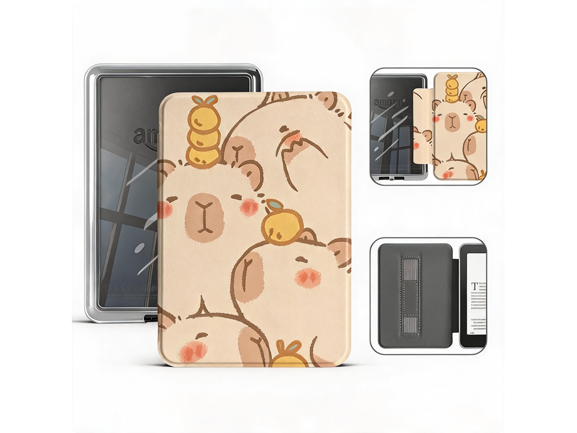 Capa Hibbent Protetora De E Reader Para Kobo Libra Colour N428/kobo Libra 2 N418 7 Polegadas (estilo Separável-yu208)