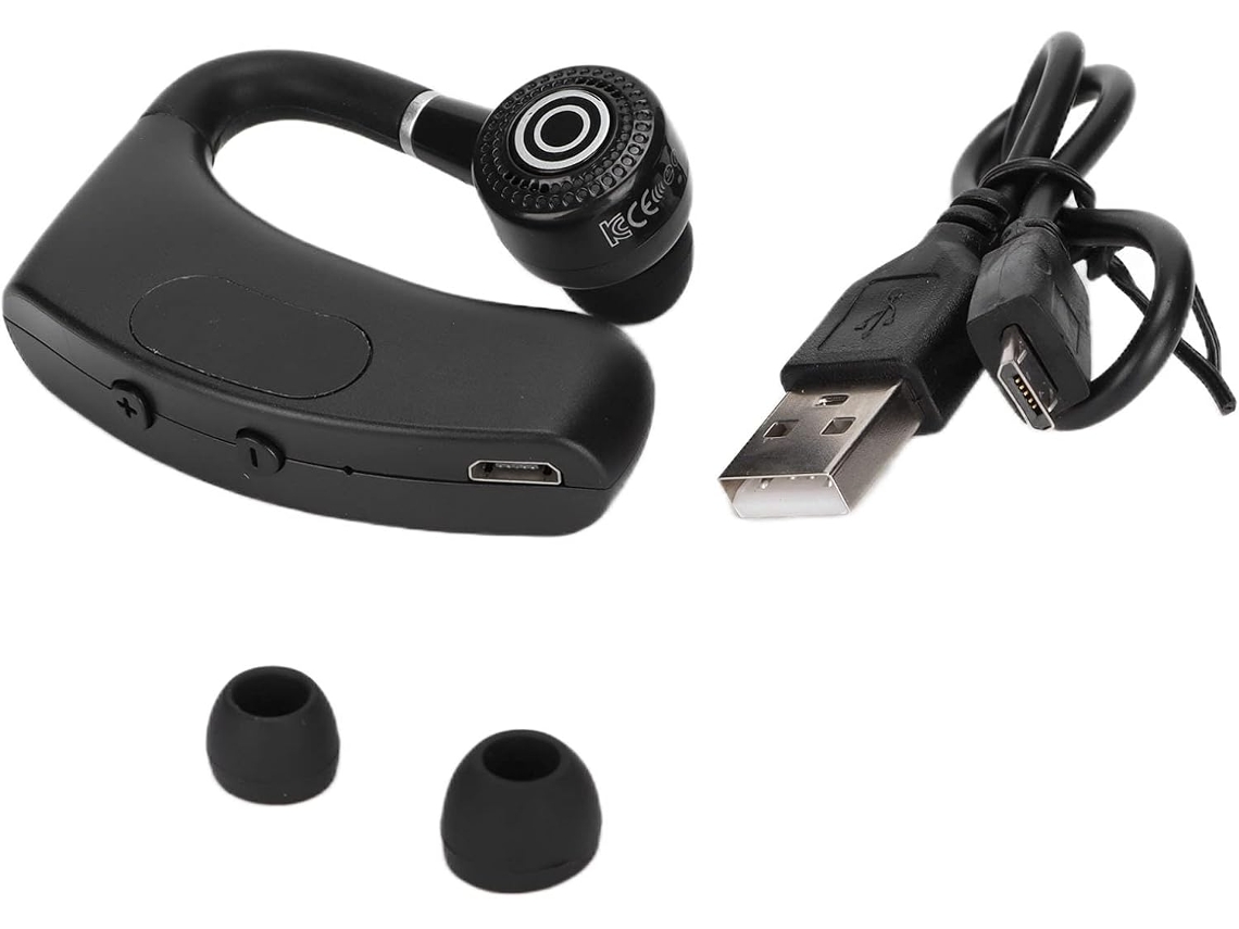 Fone De Ouvido Bluetooth, Modelo Único, Sem Fio, Com Visor Digital