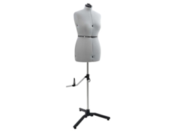 Vidaxl Forma De Vestido Ajustável Feminina Cinzeto M Veludo
