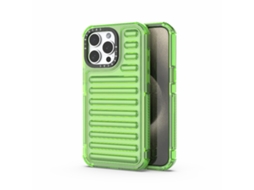 Capa Híbrida Pc Tpu De Alta Transparência Para Iphone 15 Pro Max - Airbag