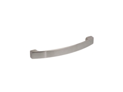 Puxador para Mobiliário Zamac Distância Central 160mm Níquel Acetinado Conjunto de 25 HARDWAREXCHANGE