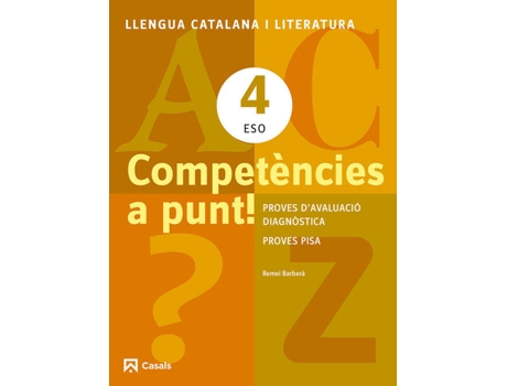 Livro Compètencies A Punt! 4 Eso de Remei Barberà