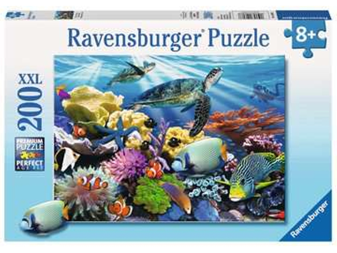 Puzzle RAVENSBURGER Ocean Turtles 200 Peças Animais
