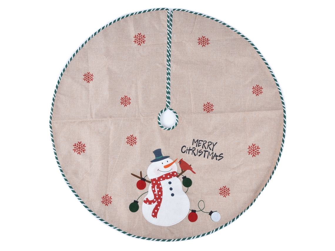 Laxiscreed Saia E Tapete Natal Com Boneco De Neve, Estilo Quadrados Verde E Branco
