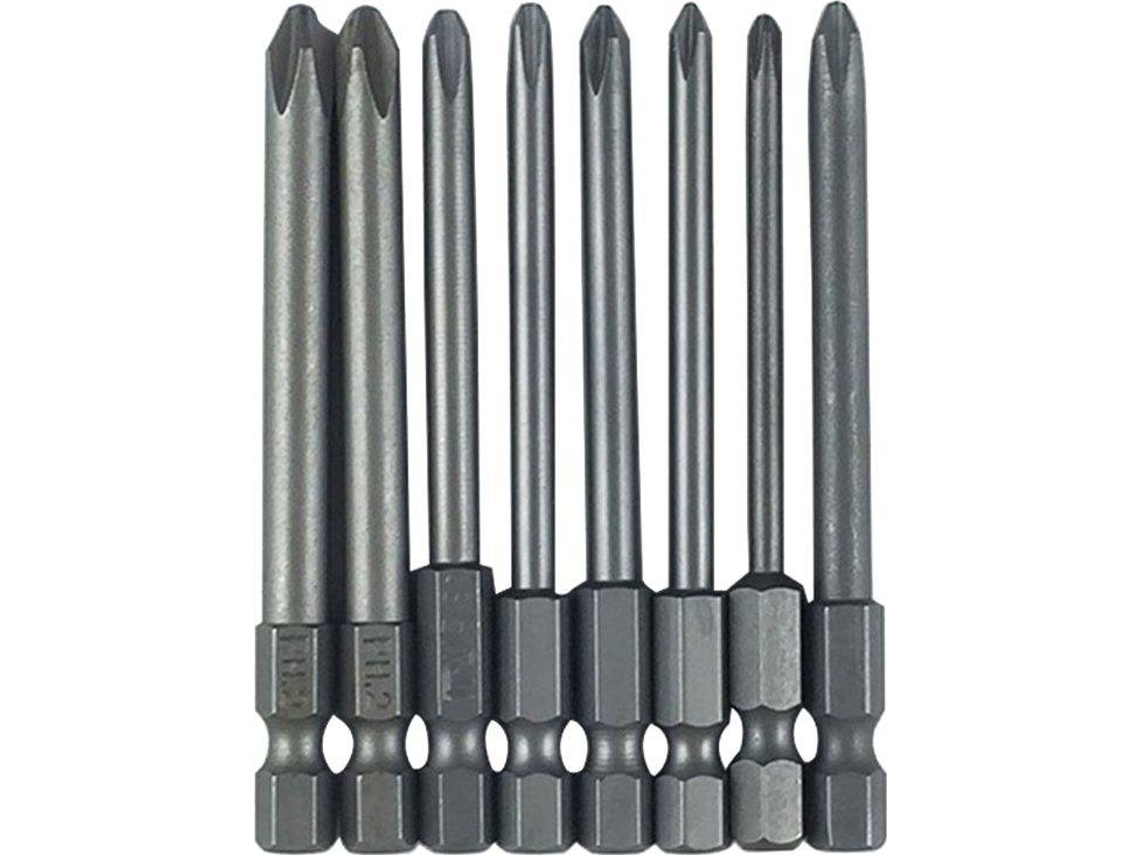8 Cabeças da Chave de Fendas Pneumática Forte HEAN 75 mm