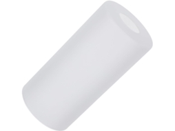 Cúpula Cilíndrica de Vidro Branco 8x4 para Lâmpada E27, Difusão de Luz Suave, Substituição Simples. SFUSHOS